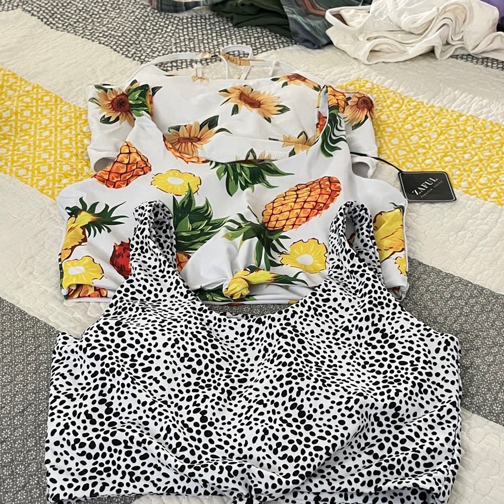 Zaful mixed baiting suit tops